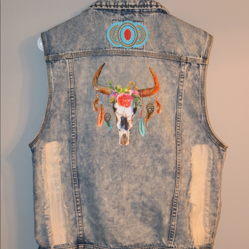 Denim vest